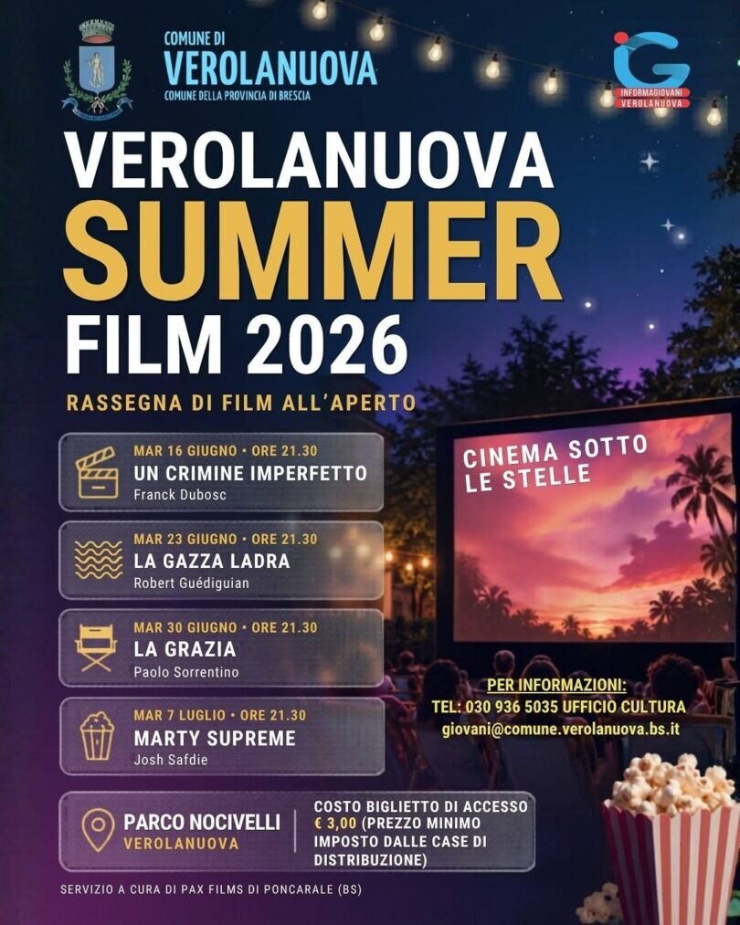 Locandina Verolanuova summer film