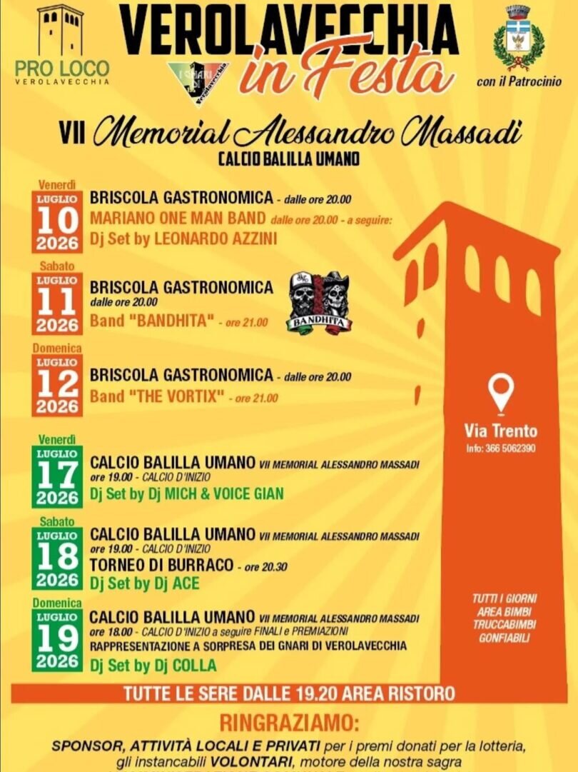 Locandina Verolavecchia in Festa