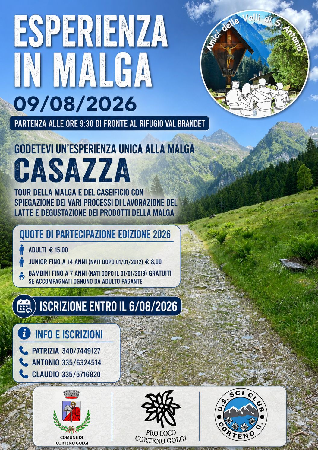 Locandina Festa in malga