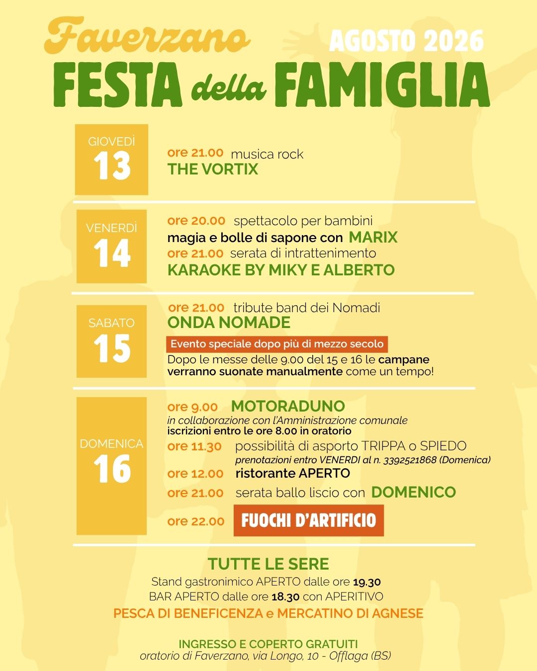Locandina Festa della famiglia