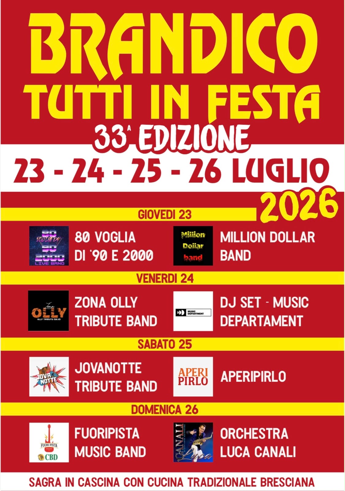 Locandina Tutti in festa