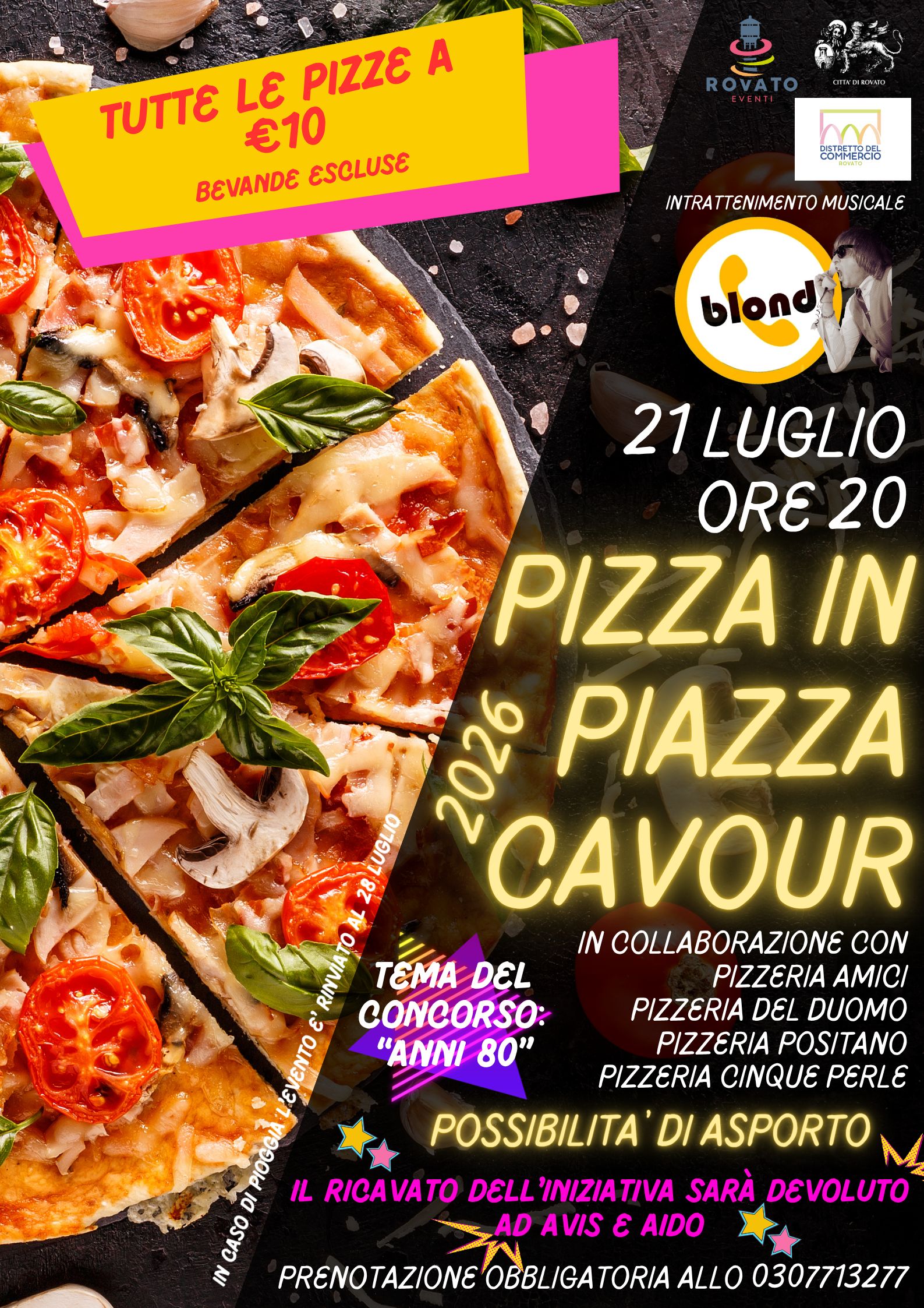 Locandina Pizza in piazza