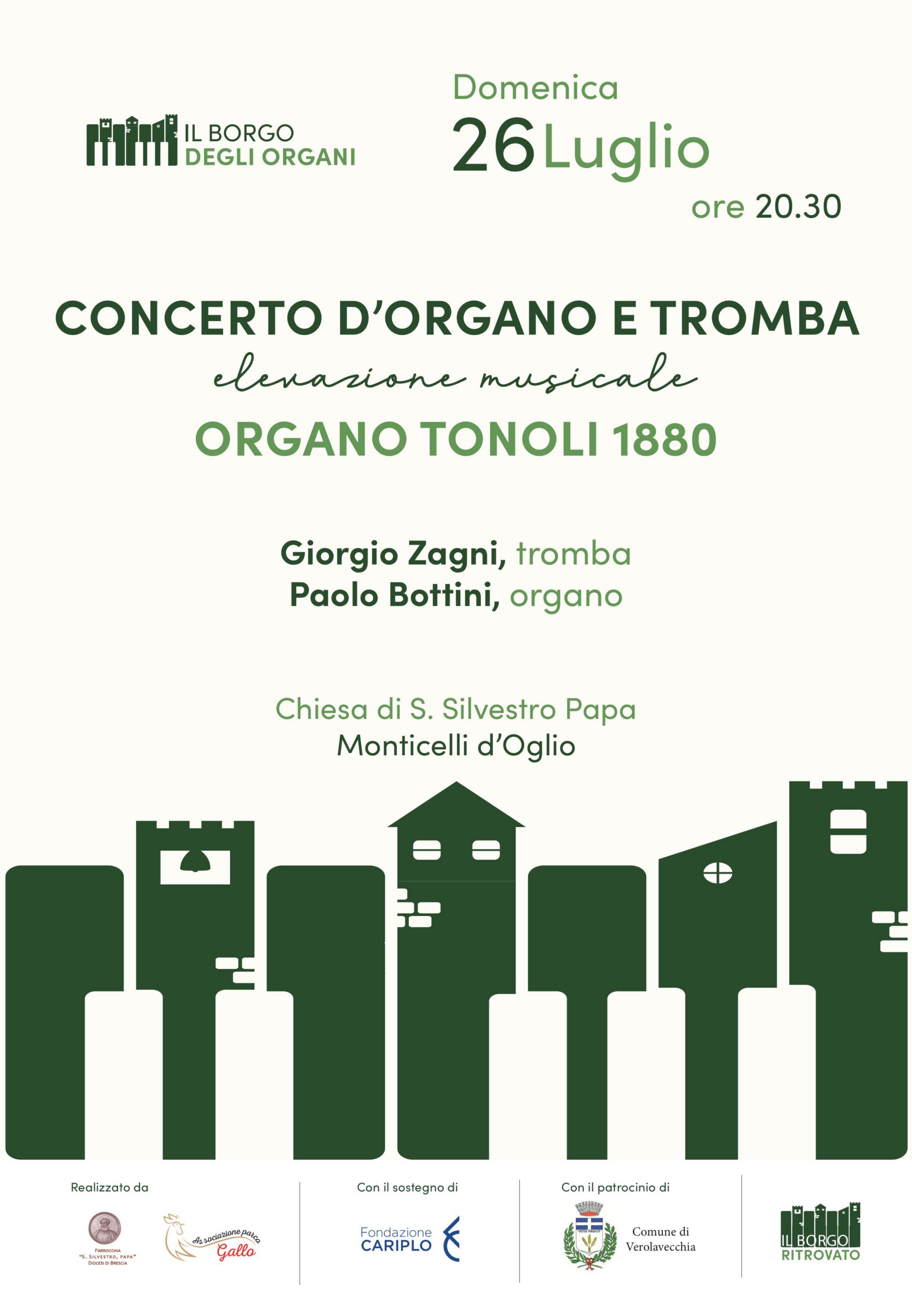 Locandina Concerto organo e tromba