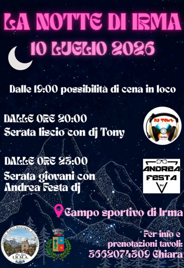 Locandina La notte di Irma