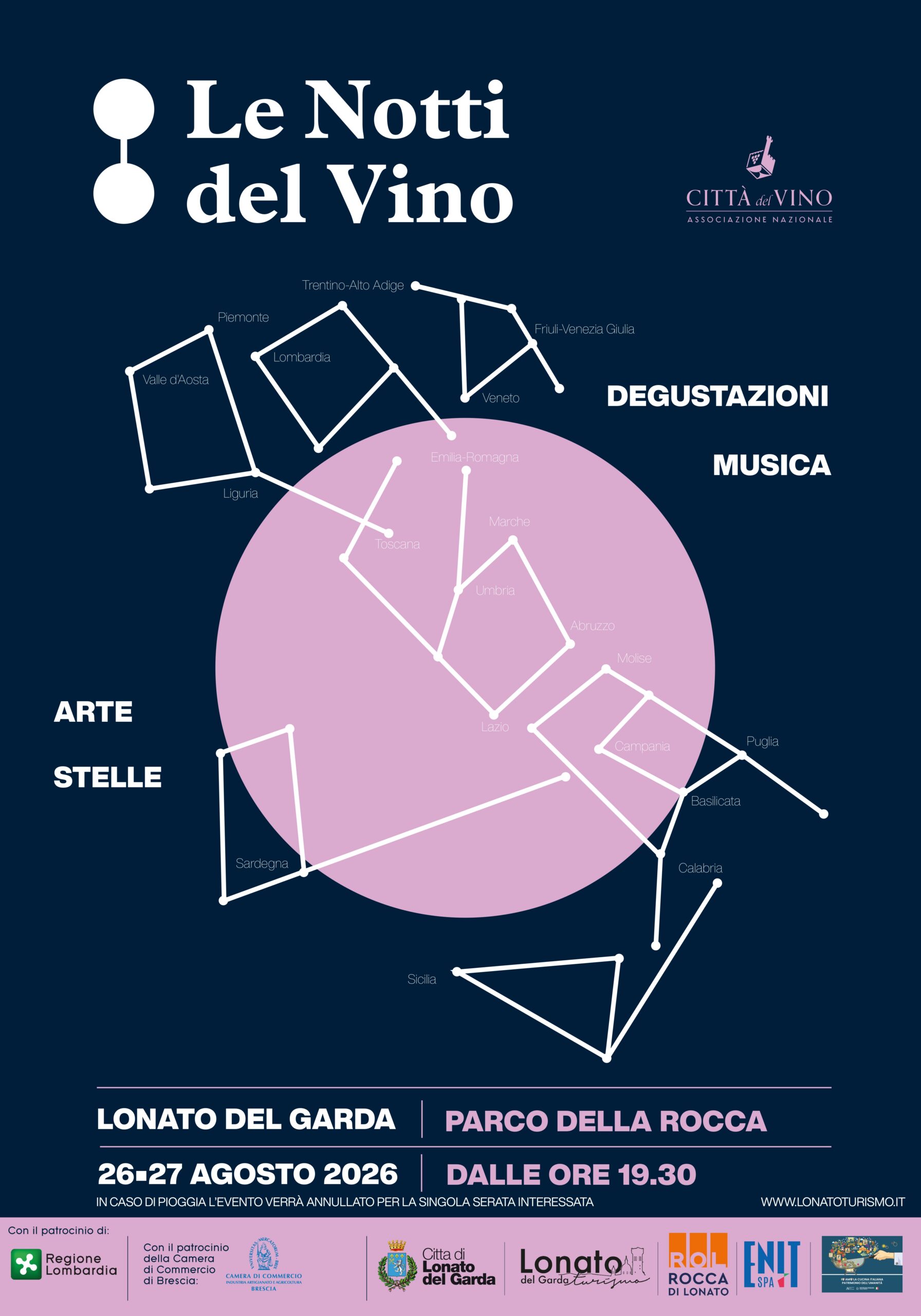 Locandina Le notti del vino