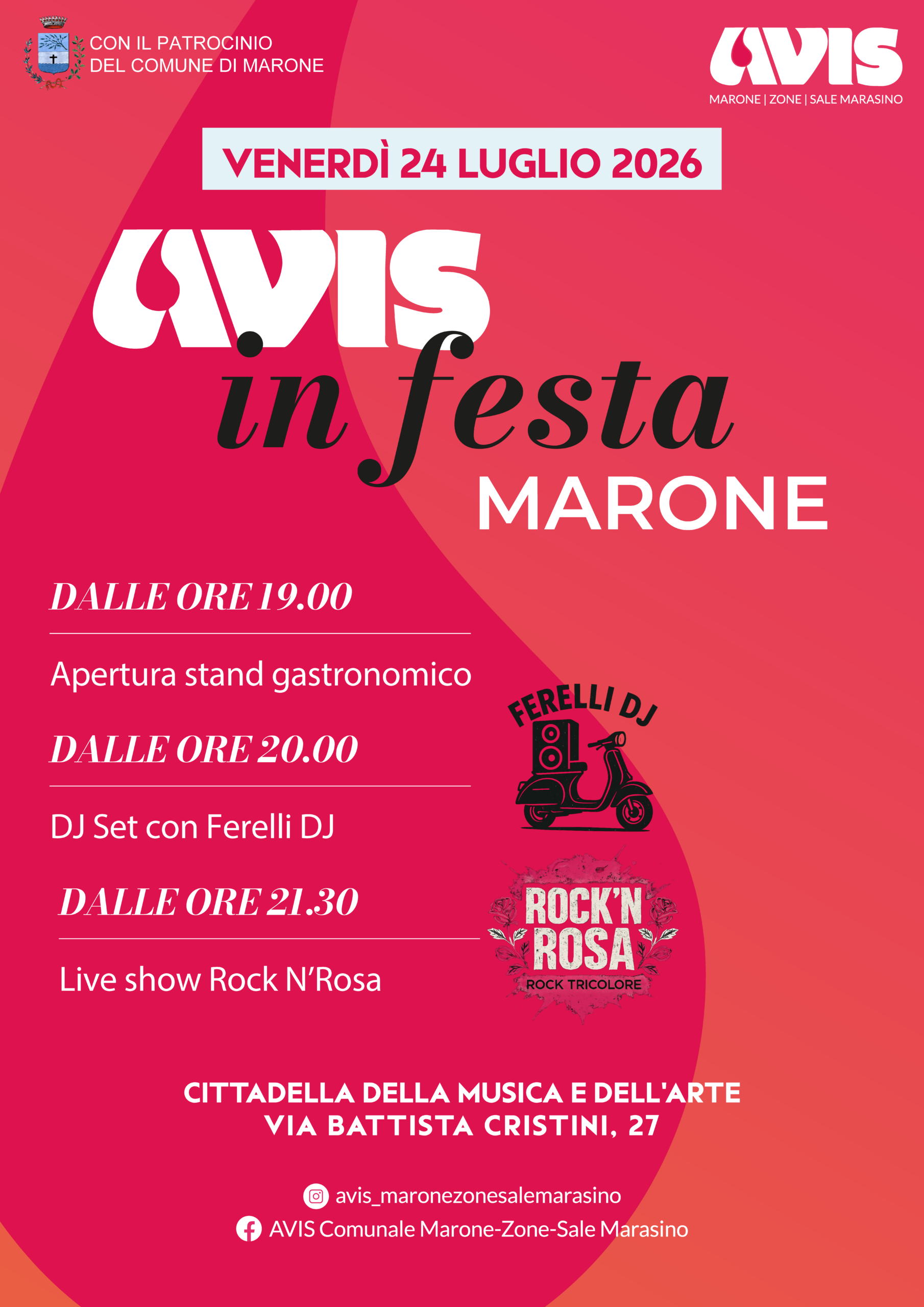 Locandina Festa Avis