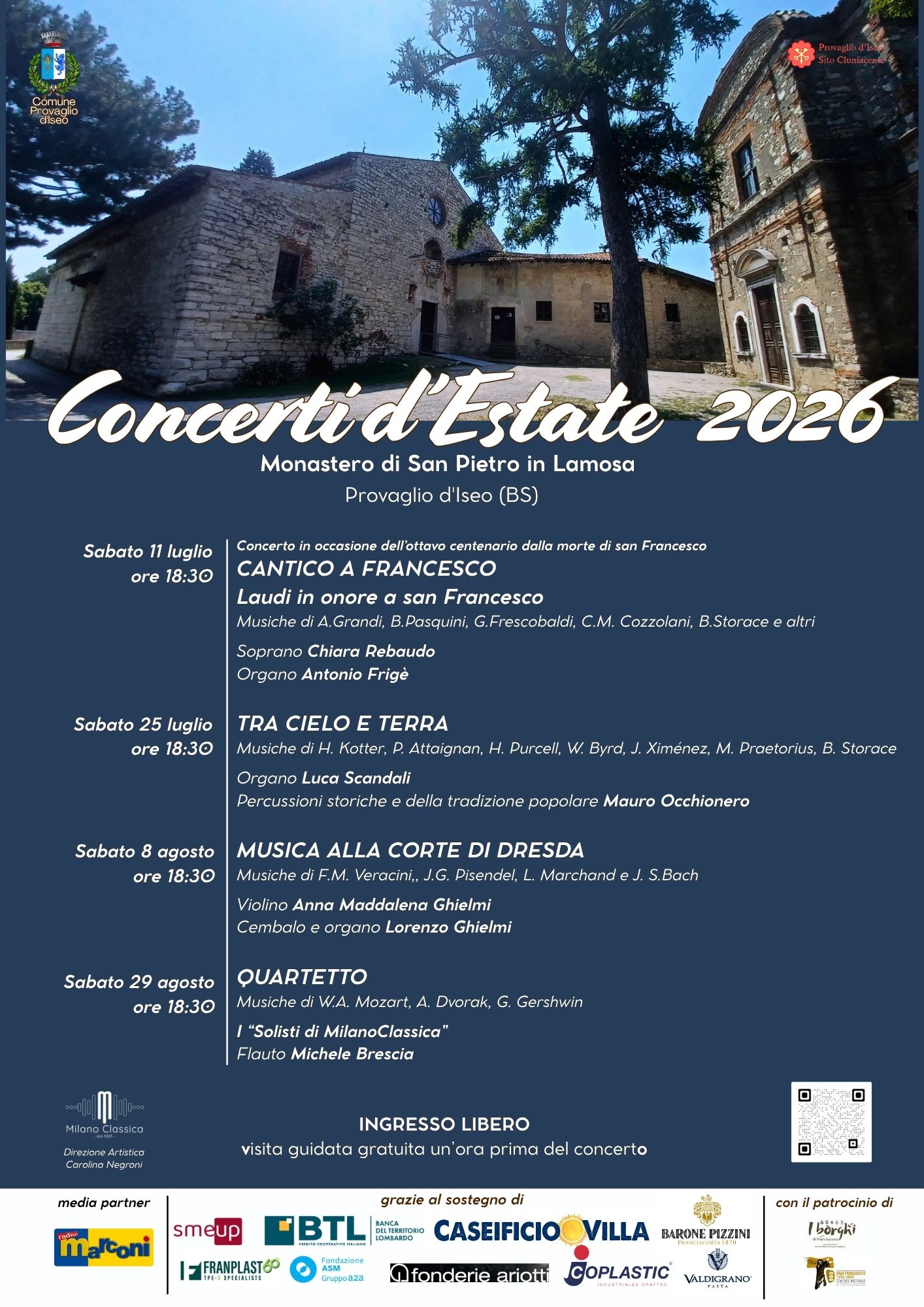 Locandina Concerti d'estate