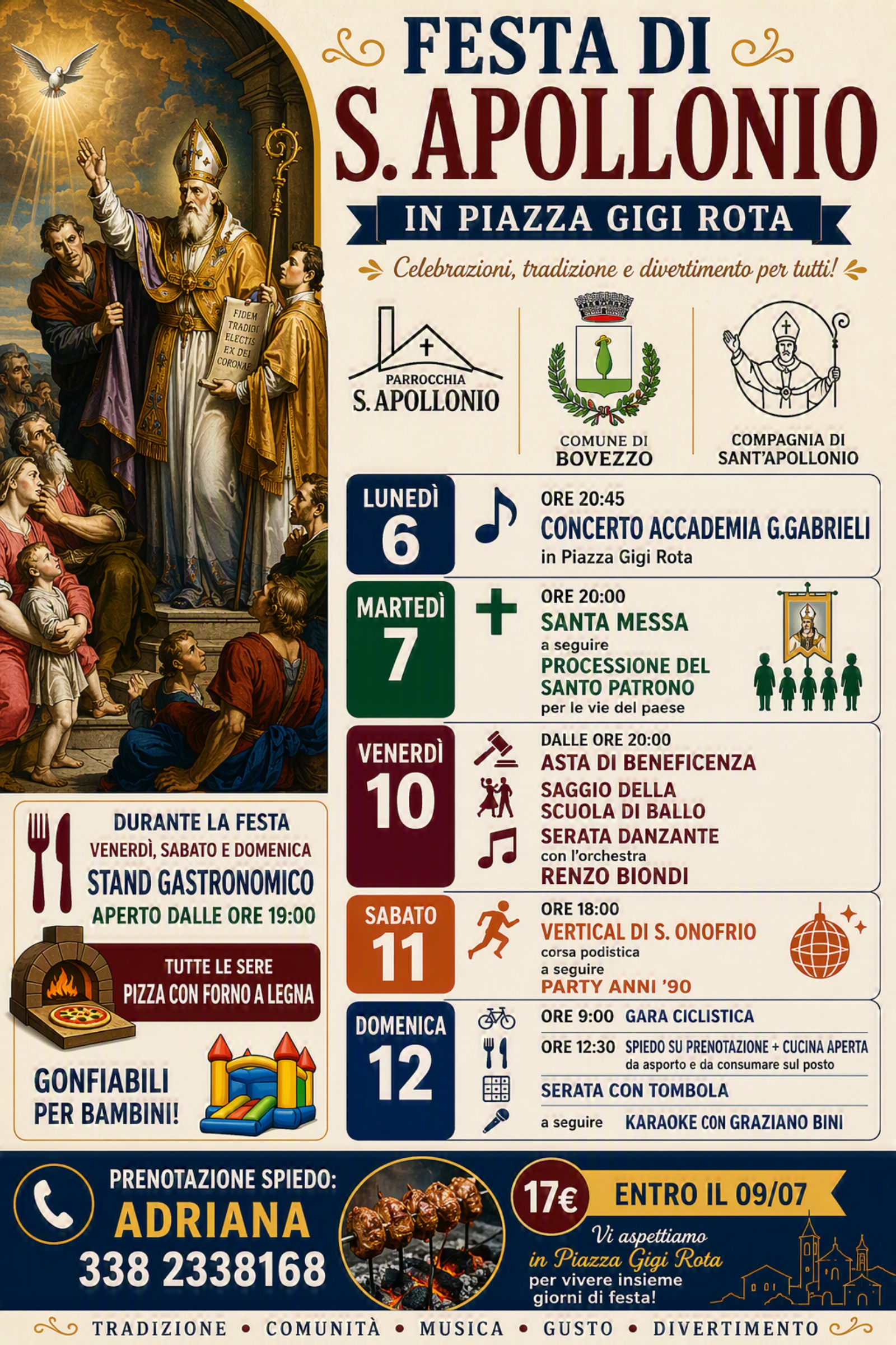 Locandina Festa di S.Apollonio