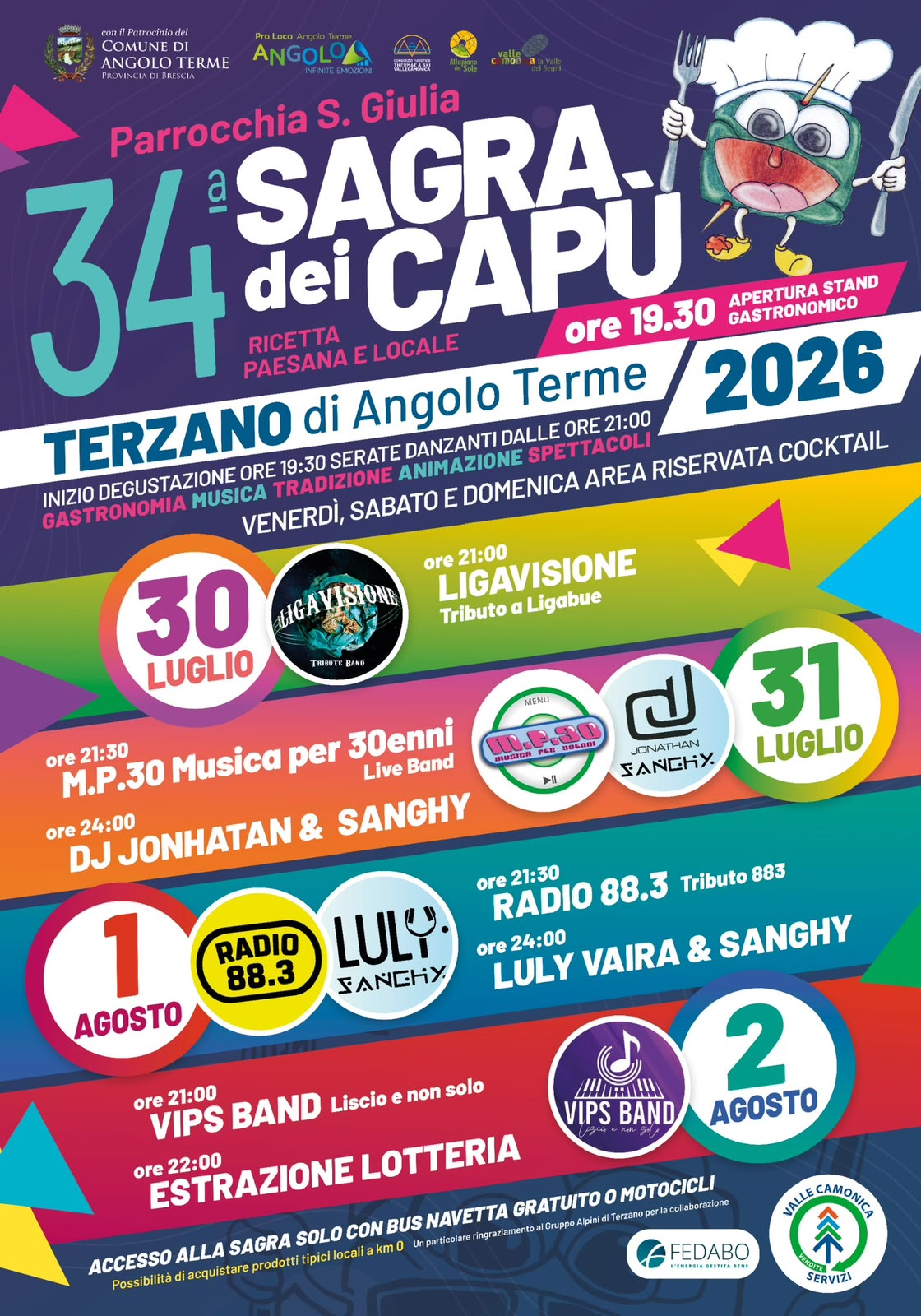 Locandina Sagra dei capù
