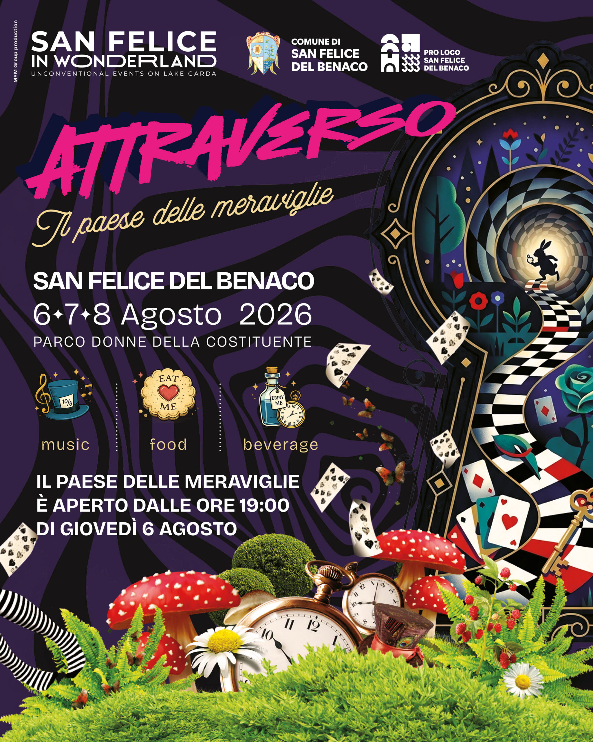 Locandina Attraverso - il paese delle meraviglie