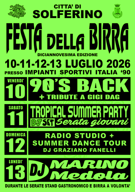 Locandina Solferino beer fest