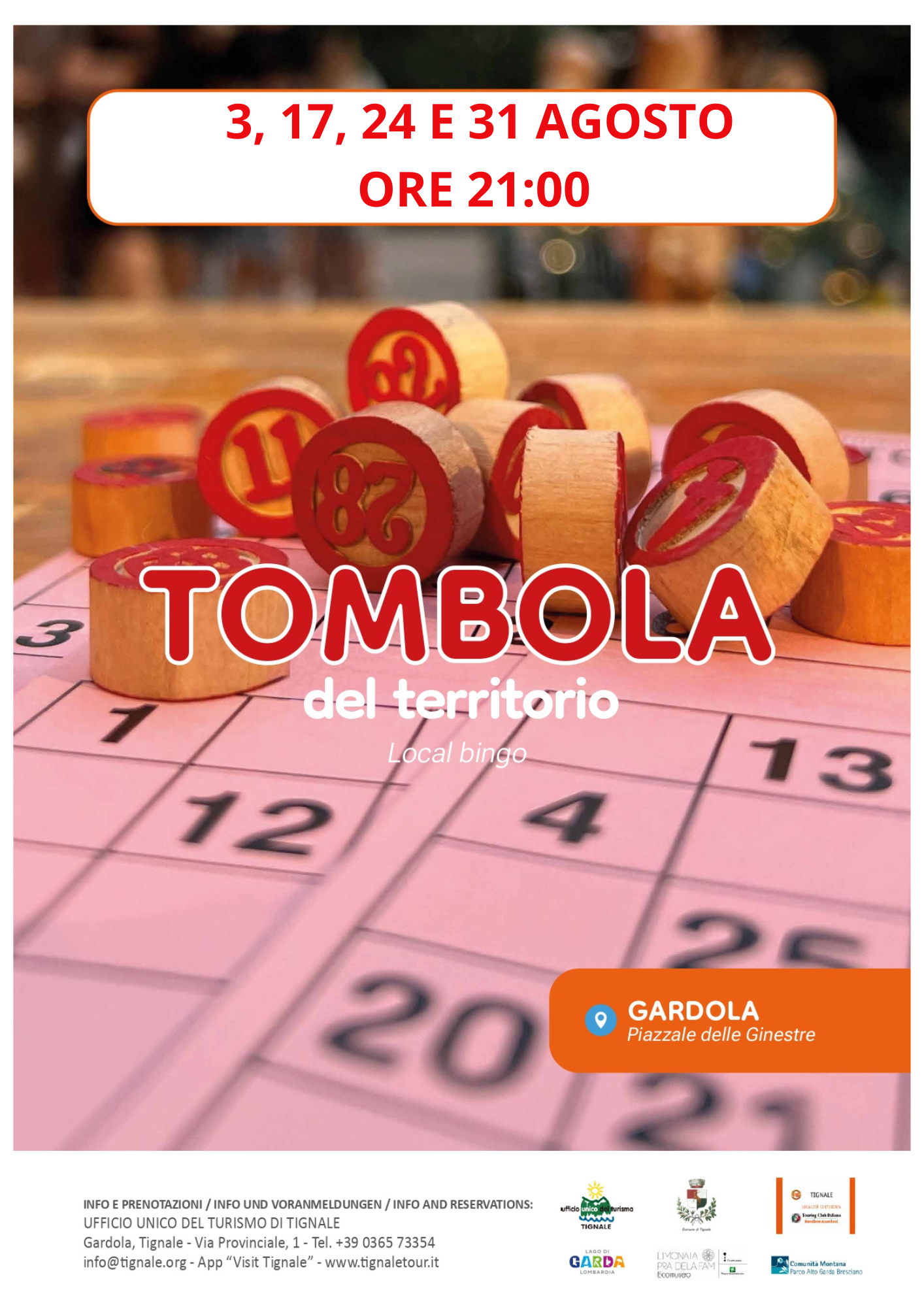Locandina Tombola del territorio