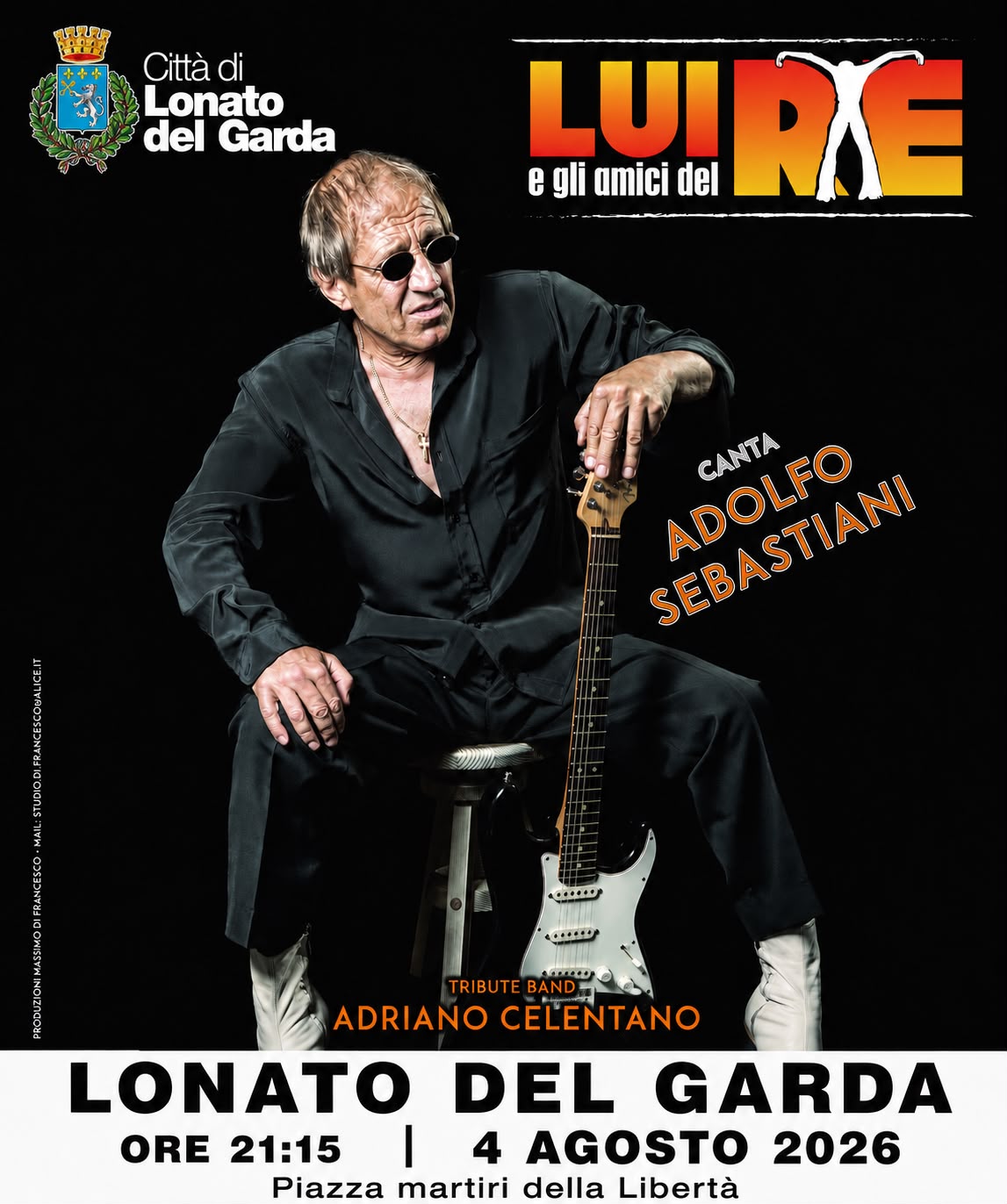 Locandina Tributo a Celentano