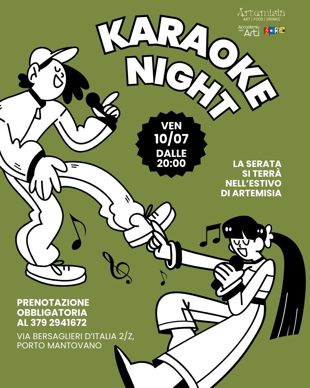 Locandina Karaoke night