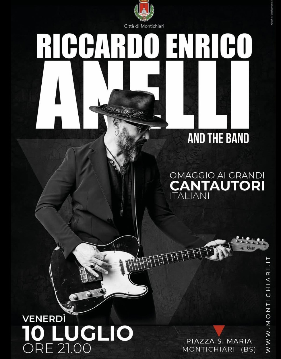 Locandina Concerto di Riccardo Anelli e la sua band