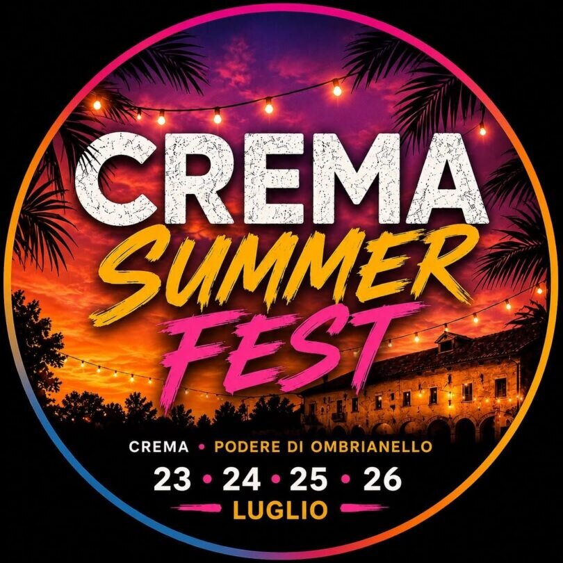 Locandina Crema summer fest
