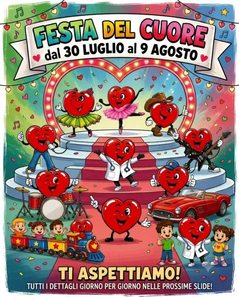 Locandina Festa del cuore