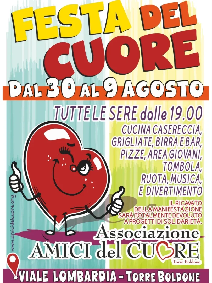 Locandina Festa del cuore