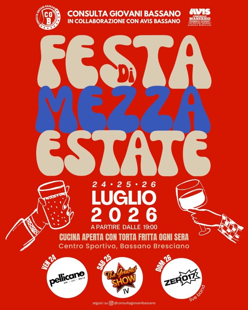 Locandina Festa di Mezza Estate