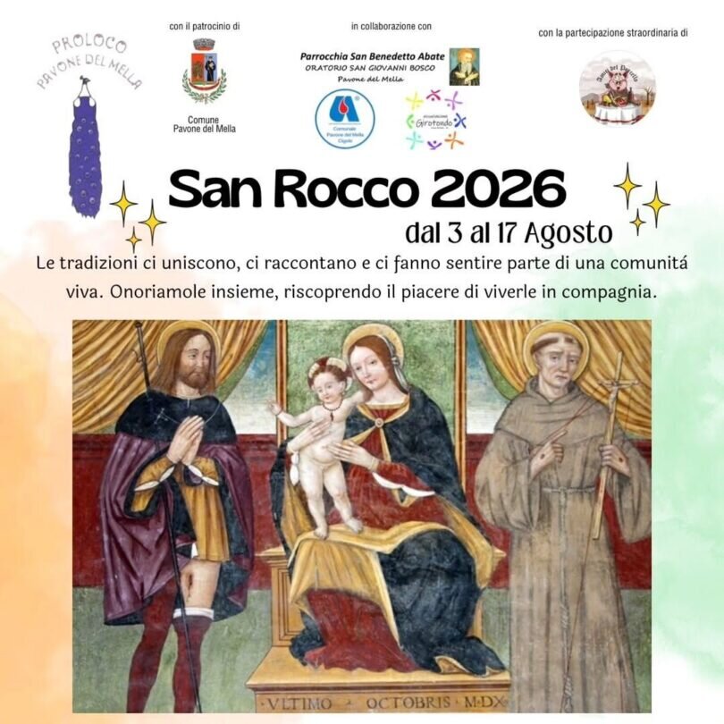 Locandina Festa di San Rocco