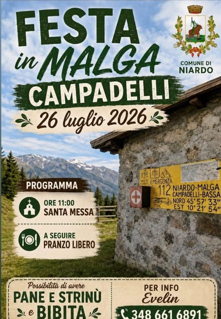Locandina Festa in malga