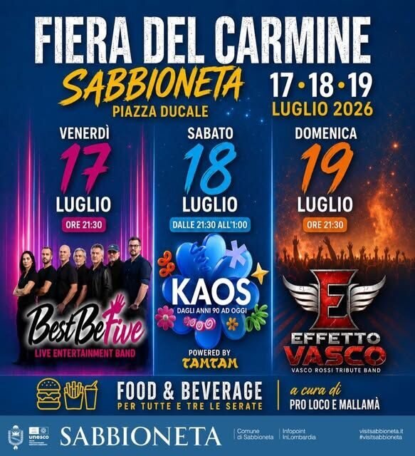 Locandina Fiera del Carmine