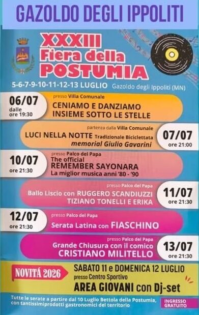 Locandina Fiera della Postumia
