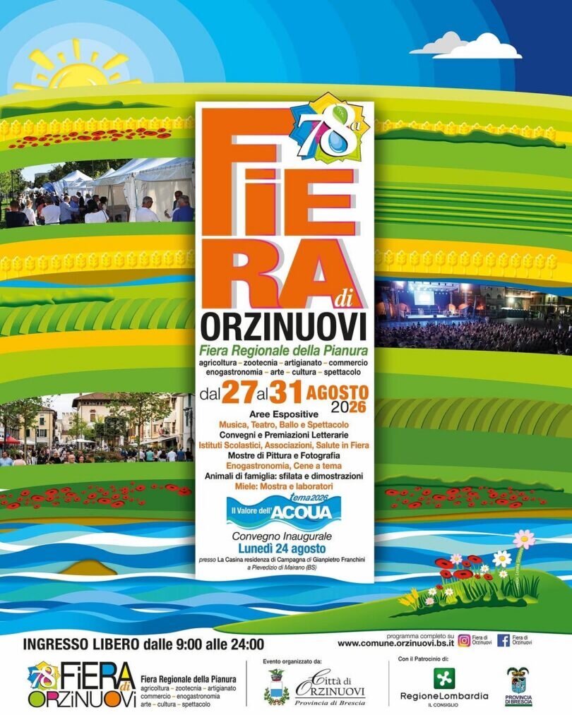 Locandina Fiera di Orzinuovi