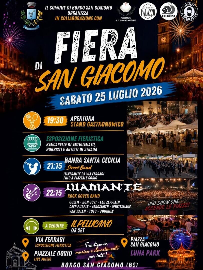 Locandina Fiera di San Giacomo
