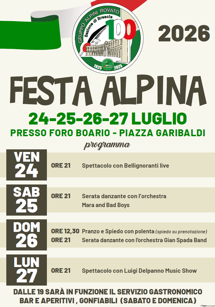 Festa alpina a Rovato