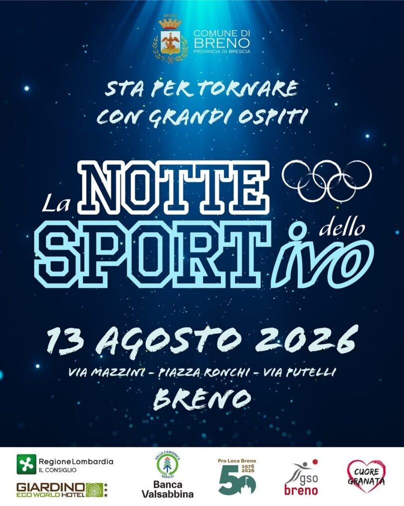 Locandina Notte dello sportivo