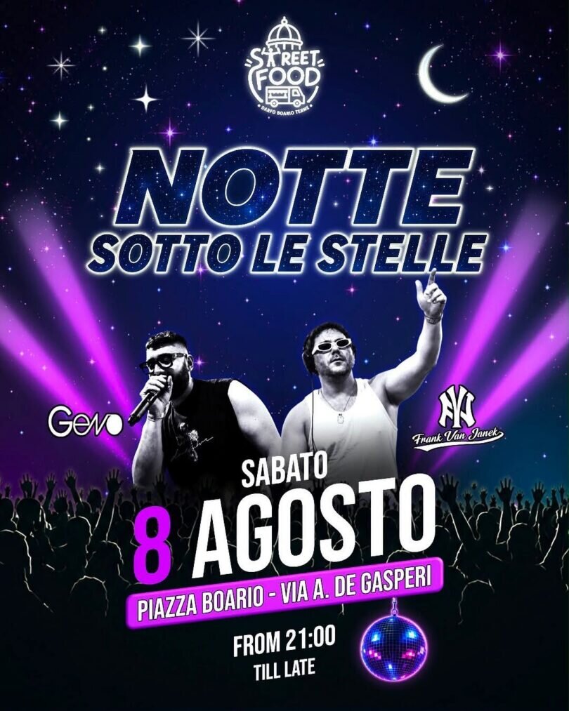 Locandina Notte sotto le stelle