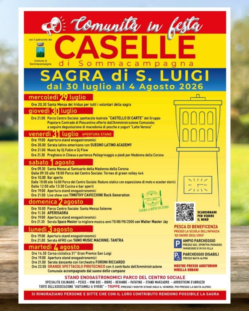 Locandina Sagra di San Luigi