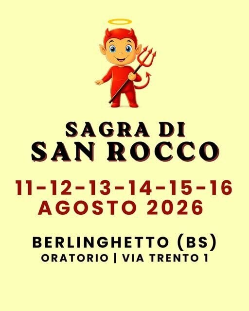 Locandina Sagra di San Rocco