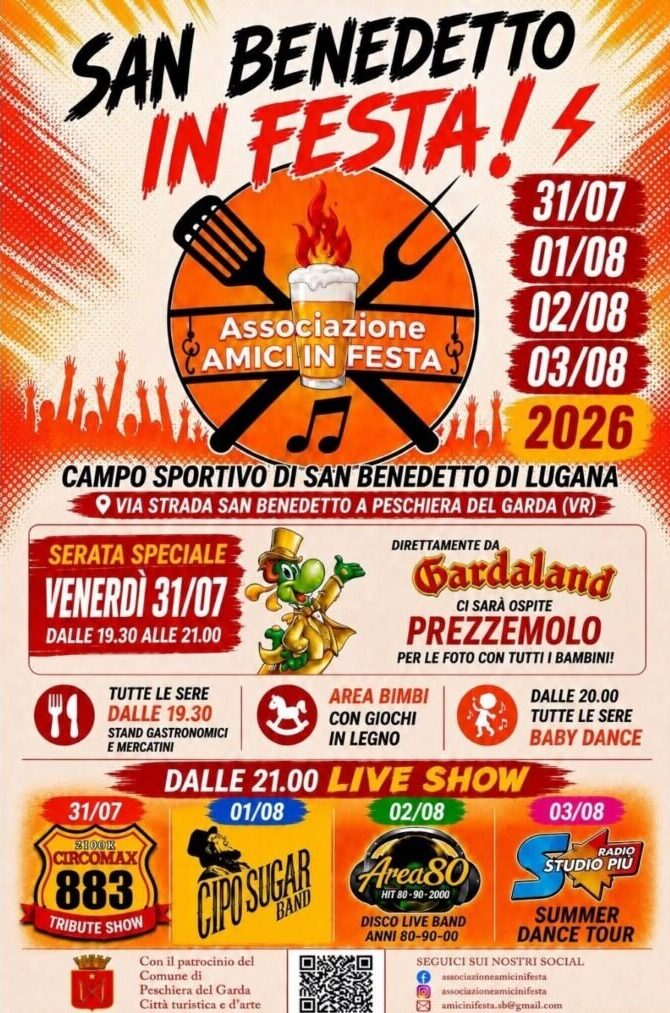 Locandina San Benedetto in Festa