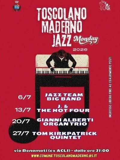 Locandina Toscolano maderno jazz