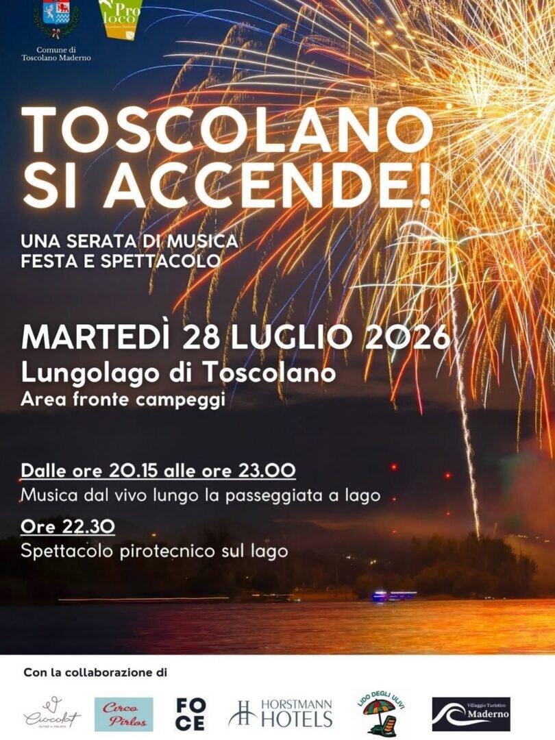Locandina Toscolano si accende