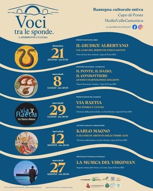 Locandina Voci tra le Sponde