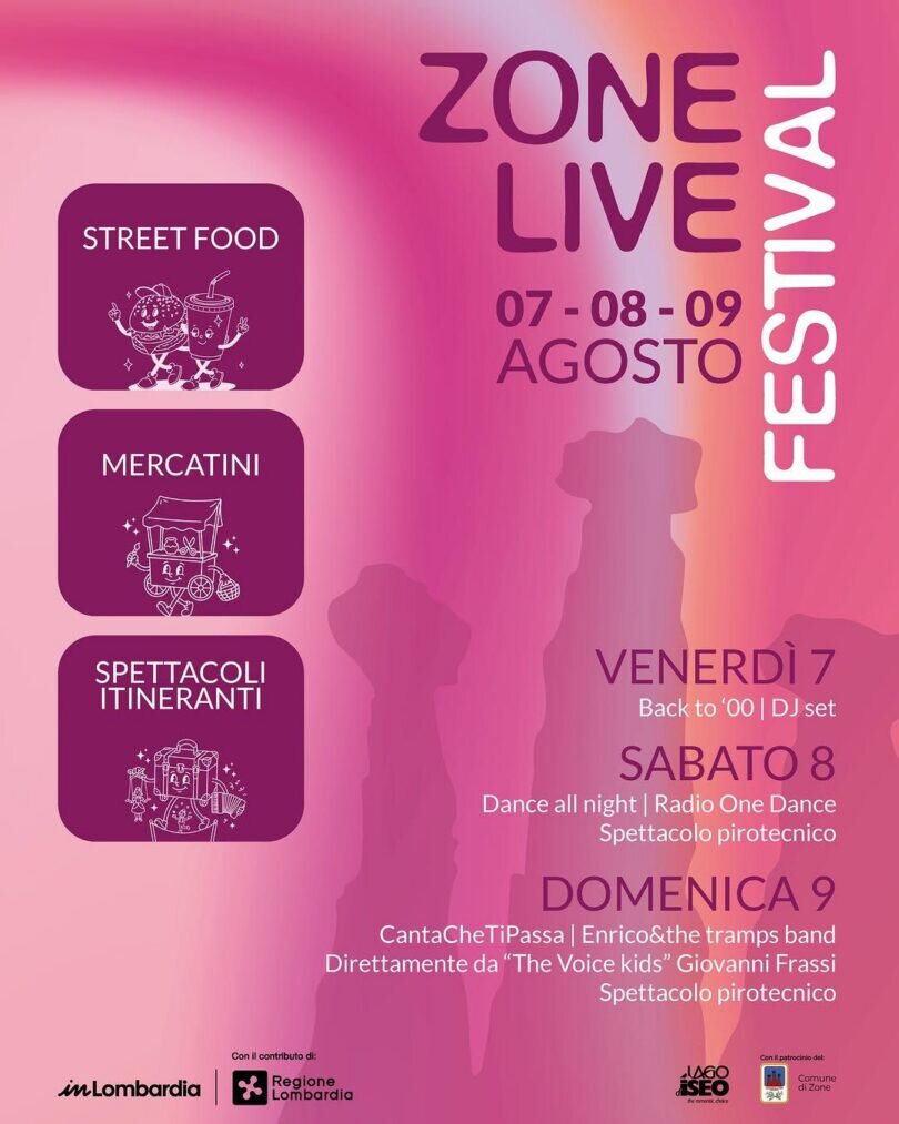 Locandina Zone Live Festival