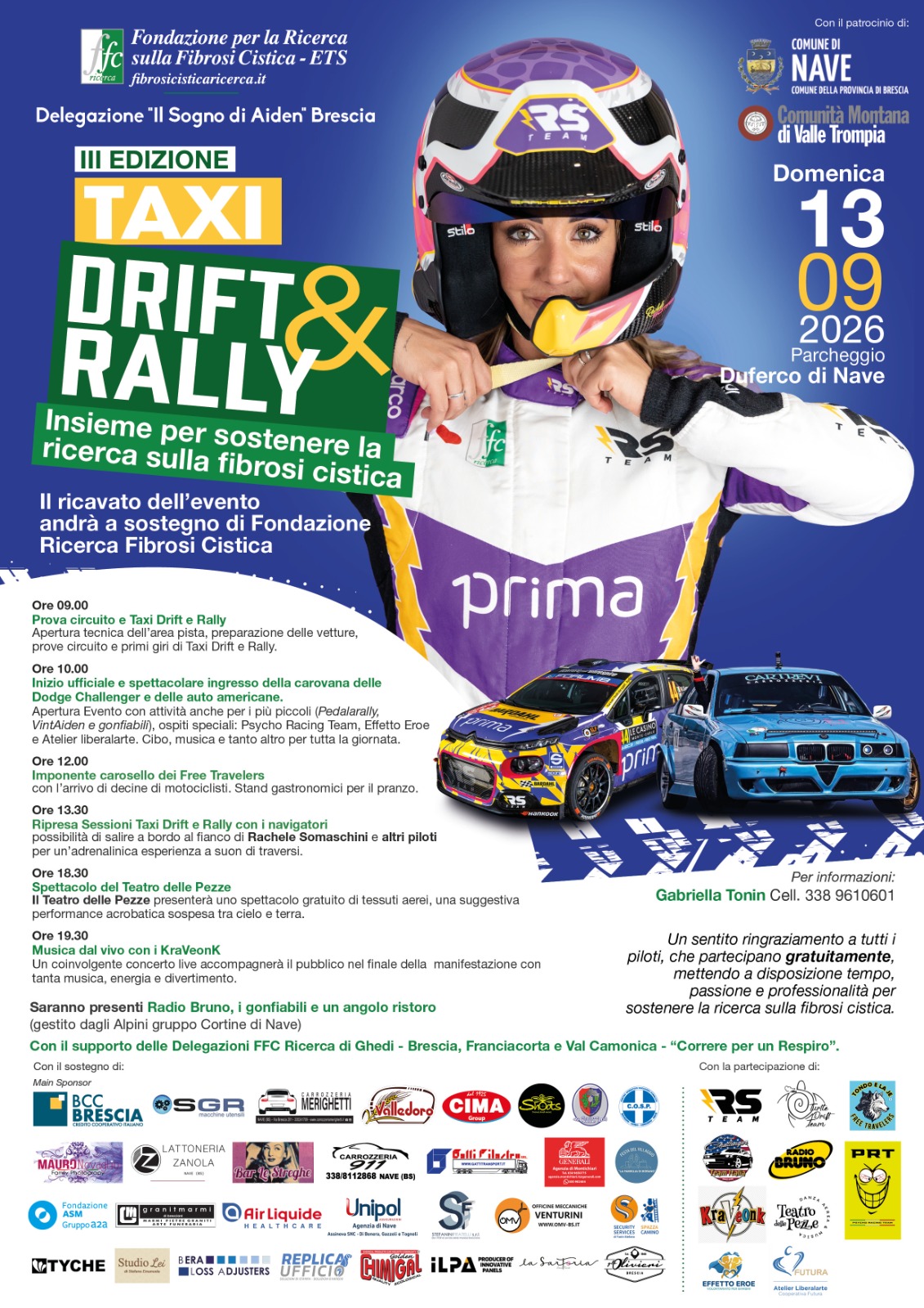 Locandina Taxi drift e rally navigatori