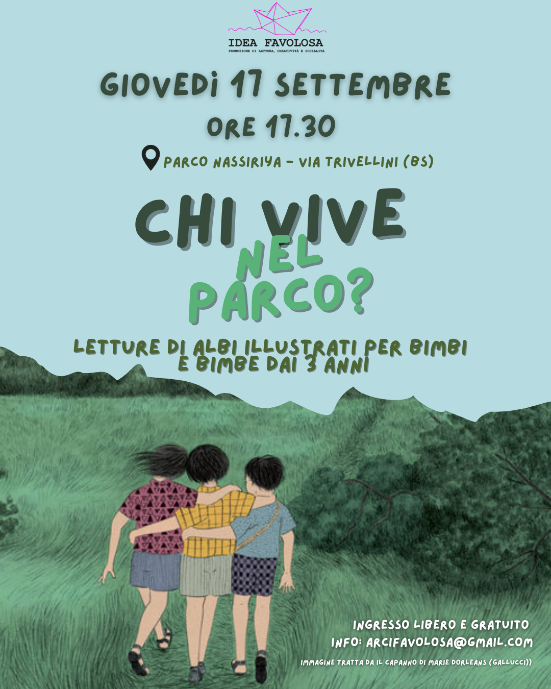 Locandina Chi vive nel parco?