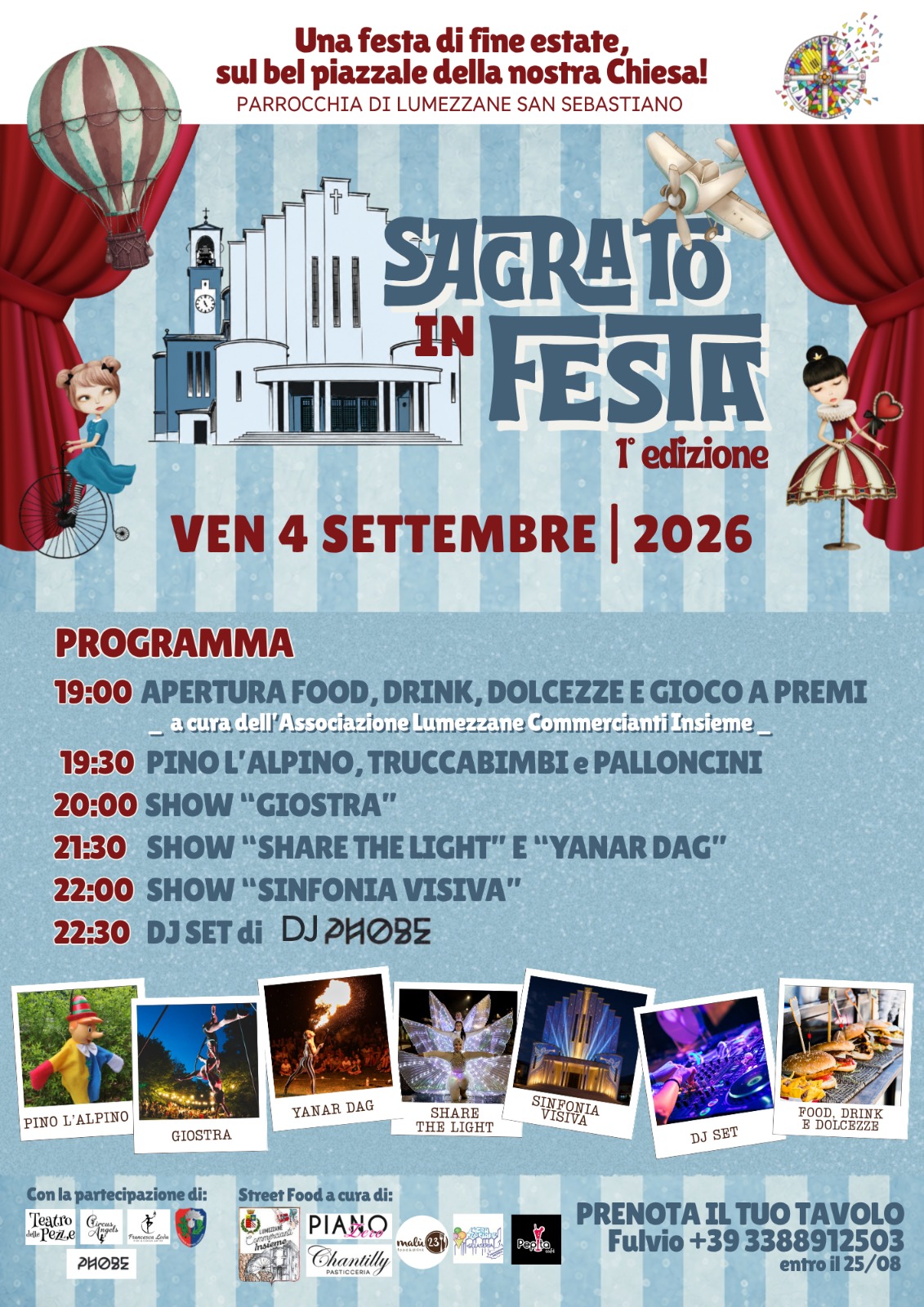 locandina Sagrato in Festa a Lumezzane