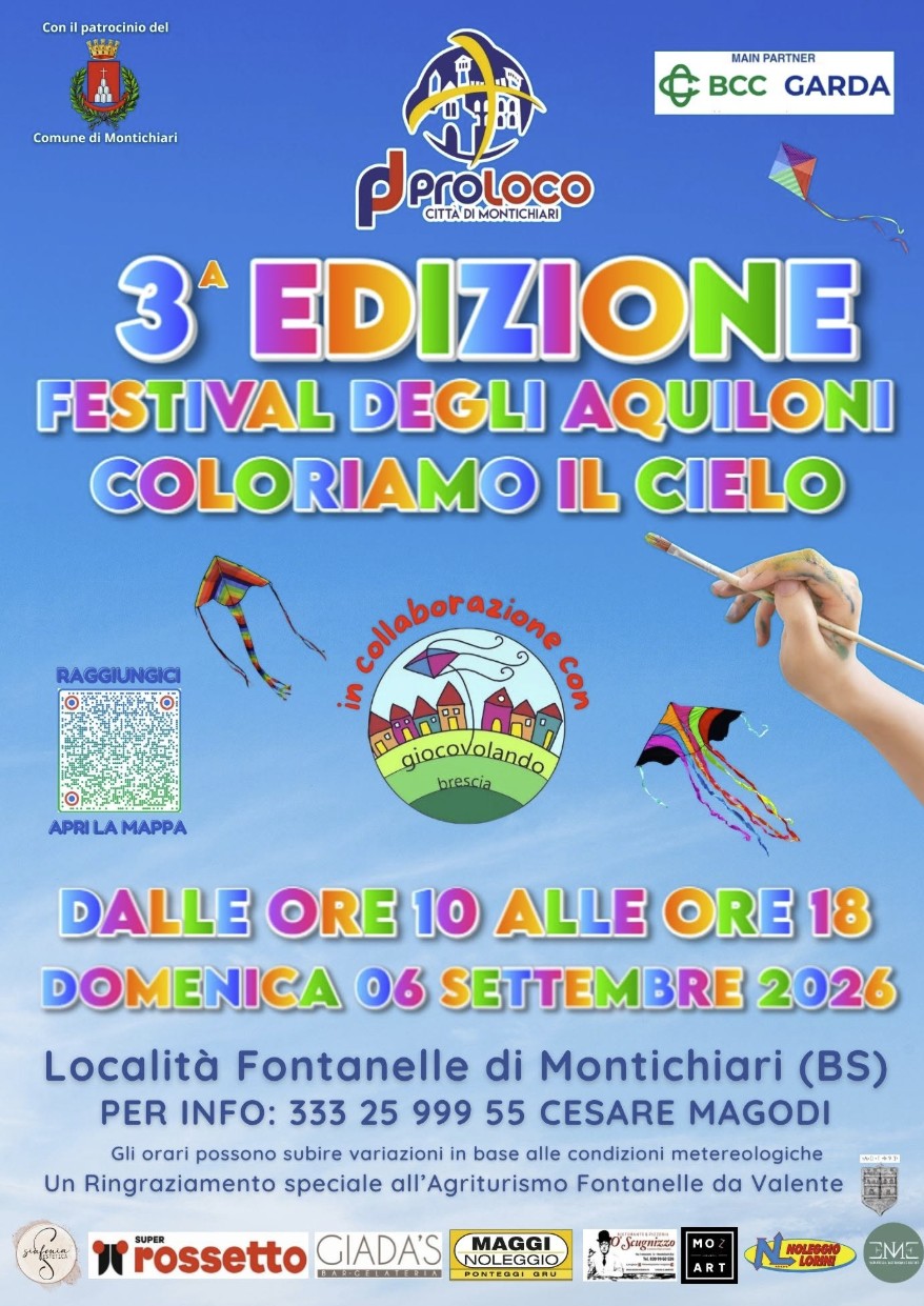 Locandina Festival degli aquiloni