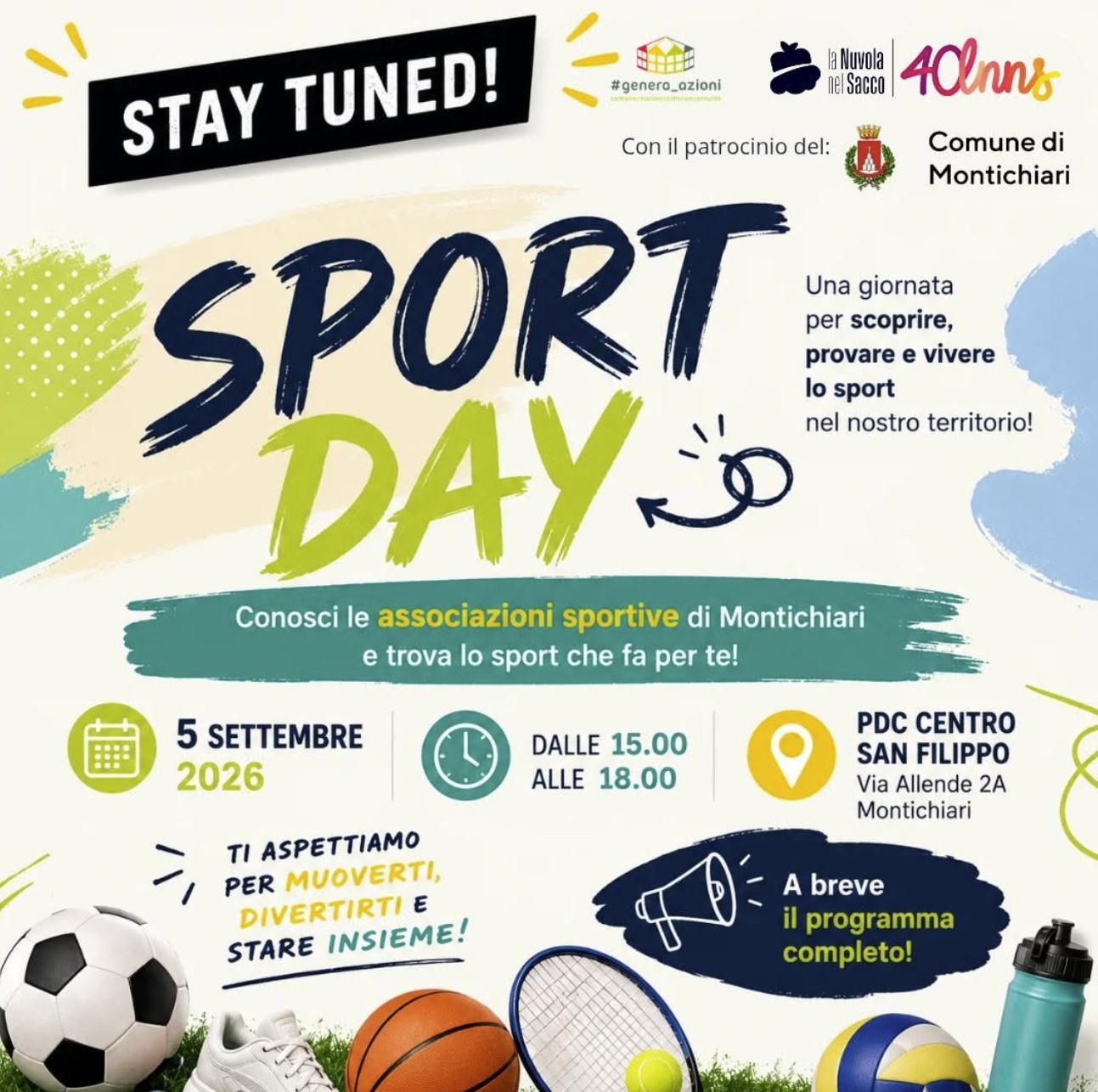 Locandina Sport day