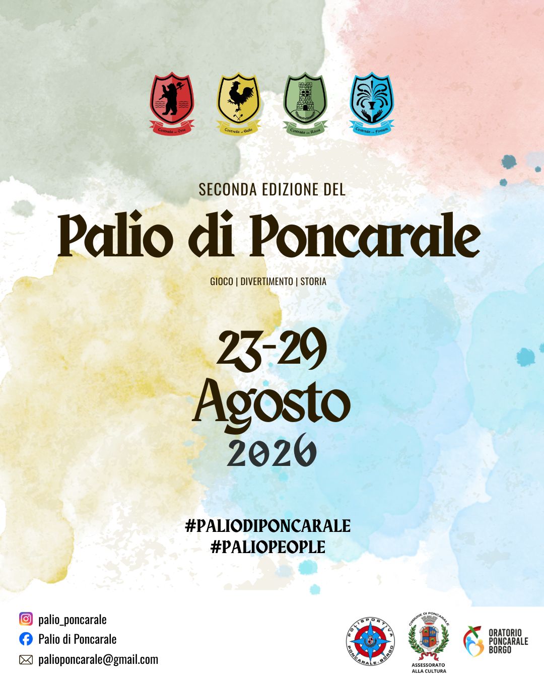 Locandina Palio di Poncarale