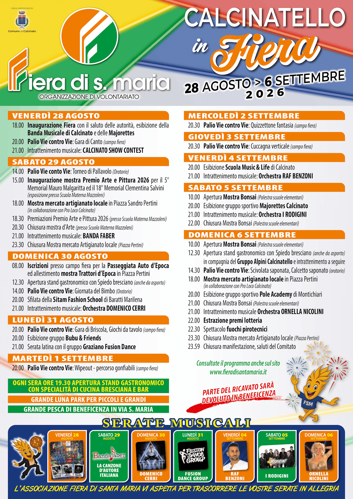 Locandina Fiera di s. Maria