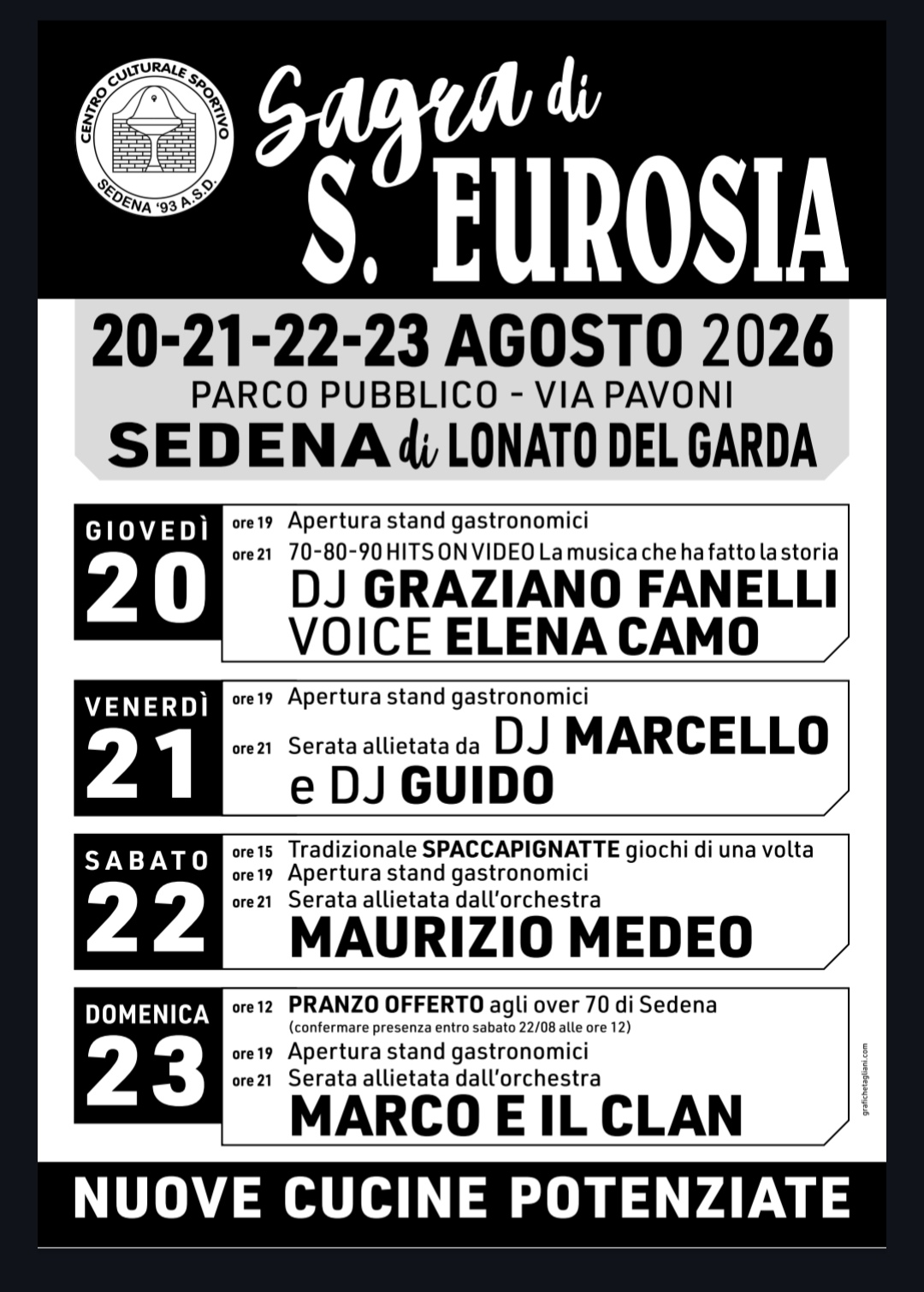 Locandina Sagra di S.Eurosia