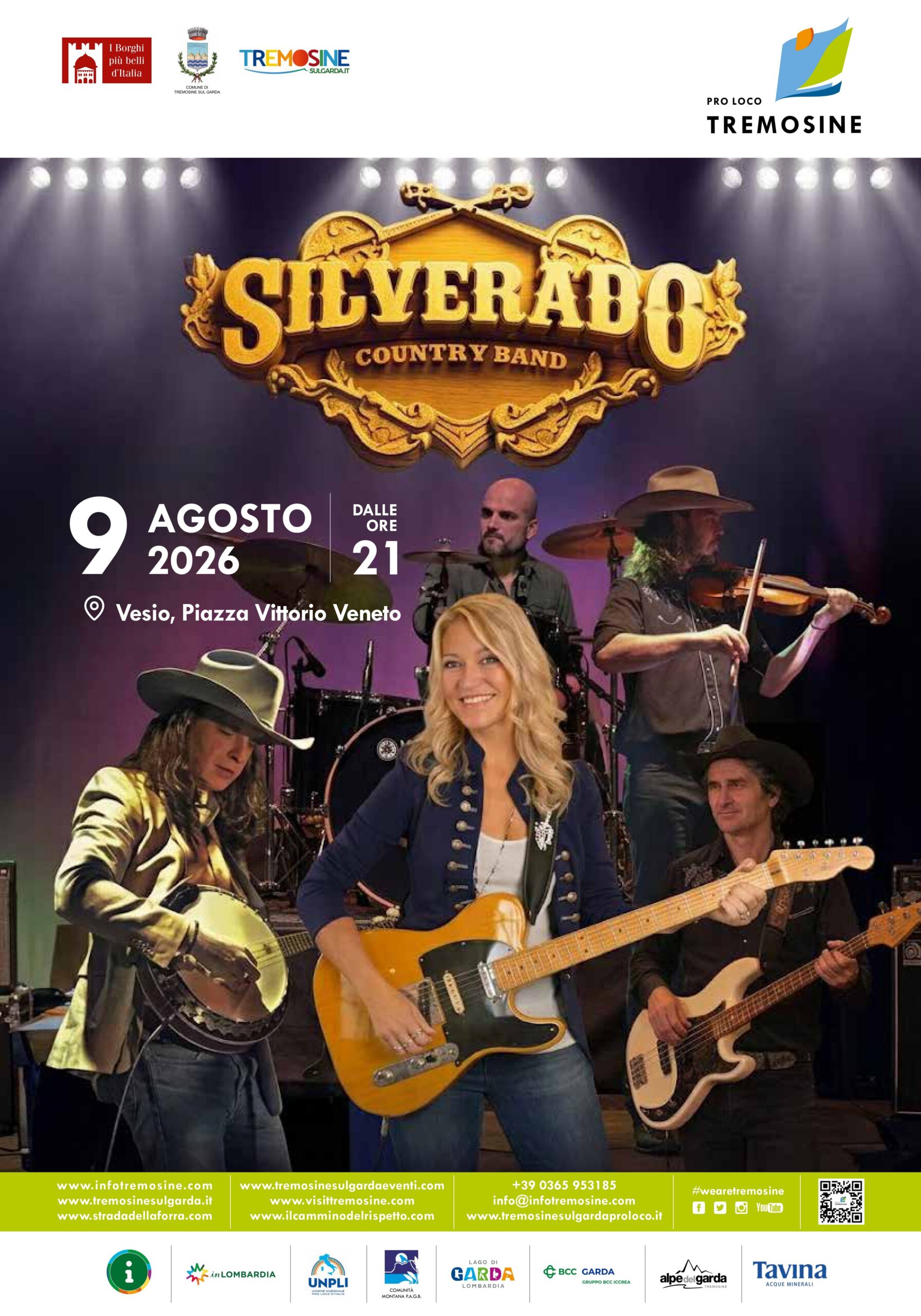 Locandina Silverado country band