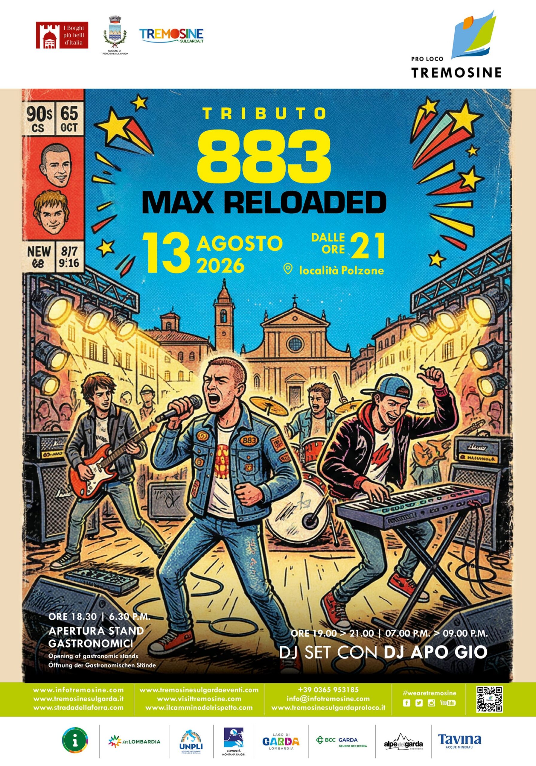 Locandina Tributo 883