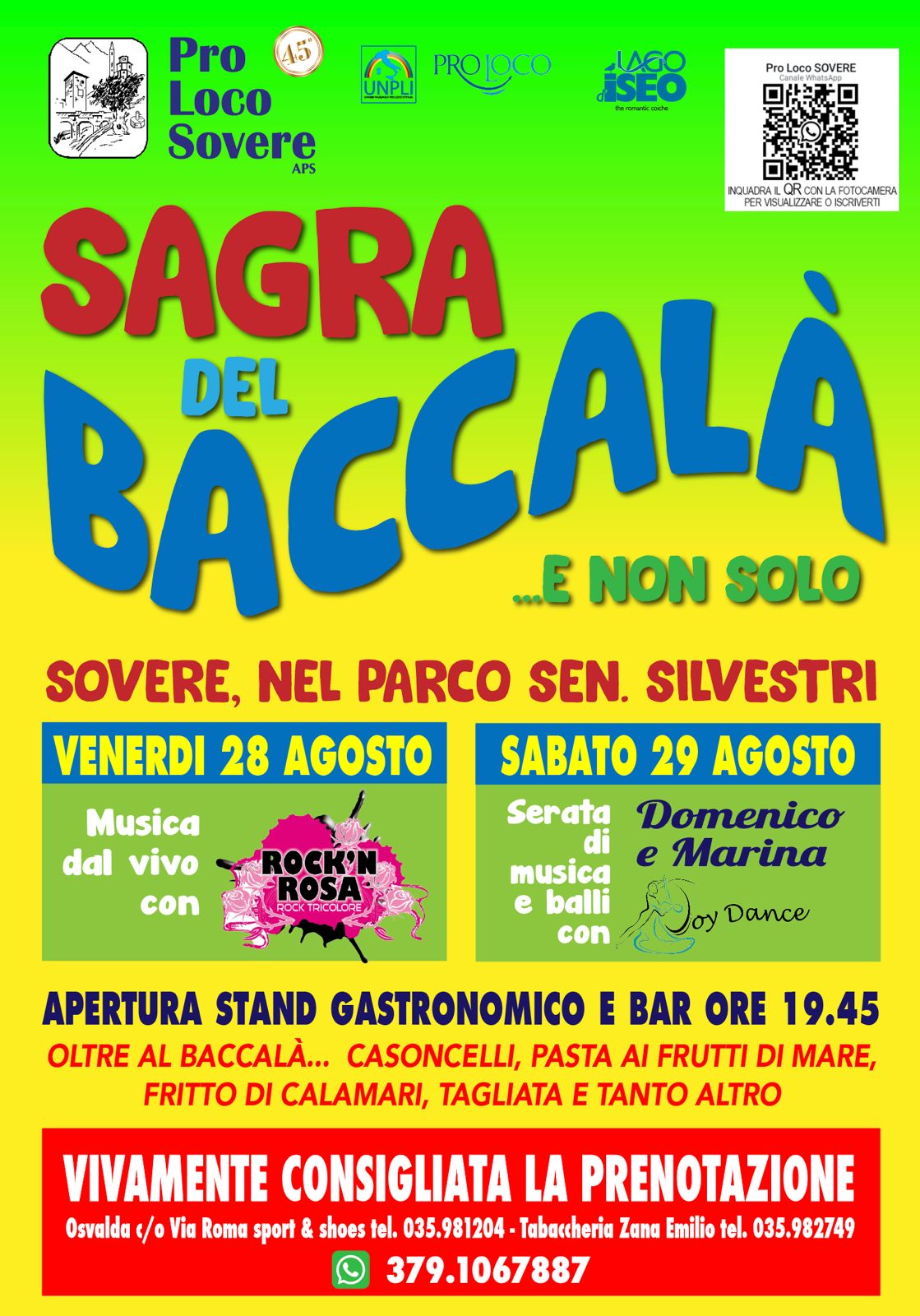 Locandina Sagra del baccala'
